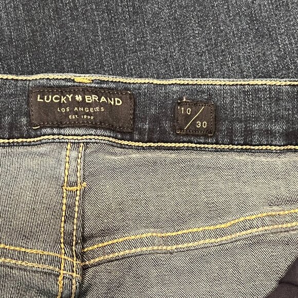 Lucky Brand High Rise 'Stevie Flare' Jeans, Med Wash, 10 - Picture 3 of 10